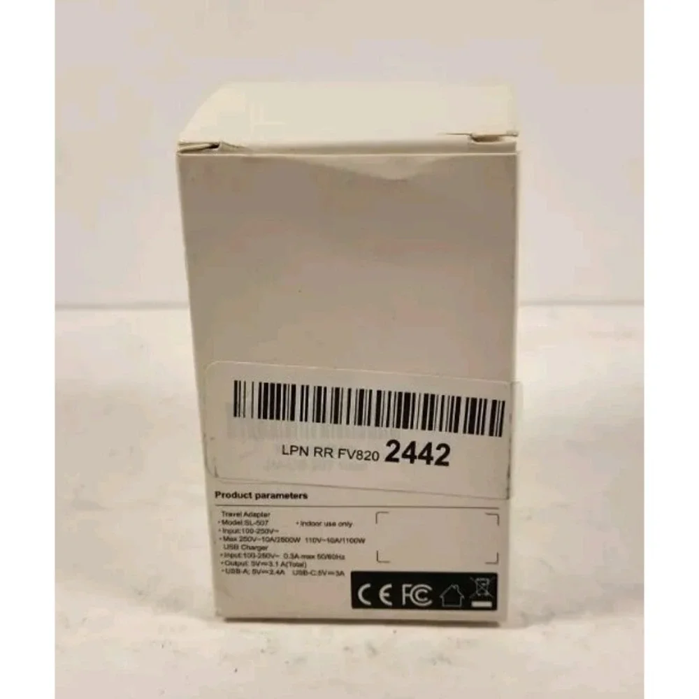 US‎ to EU Plug Adapter (8A5)